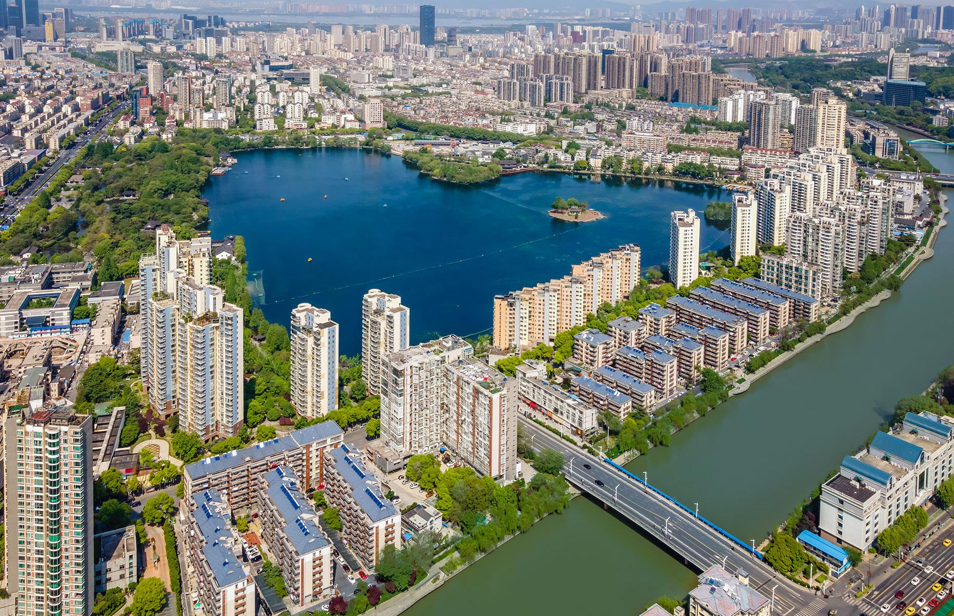 Nanjing, China, projected 2050 population: 10.4 million